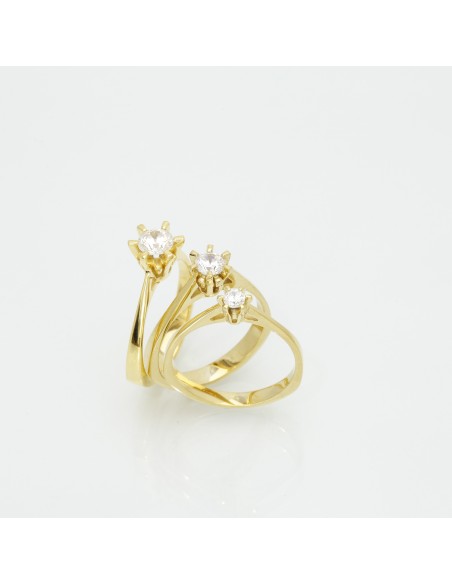 JAN JØRGENSEN JAN JØRGENSEN - WESSELTON YOUNG RING 8 kt