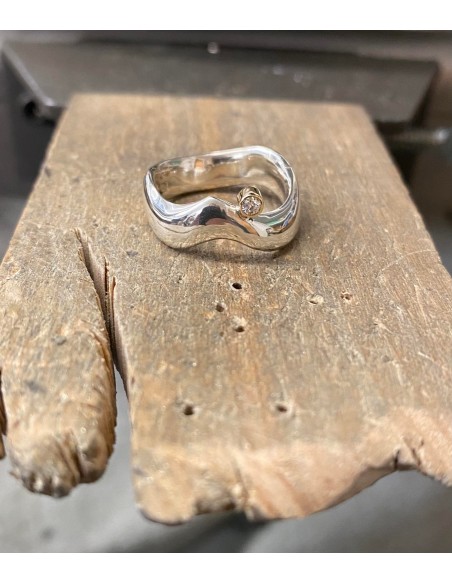 BY MALENE MEDEN - WAVE RING