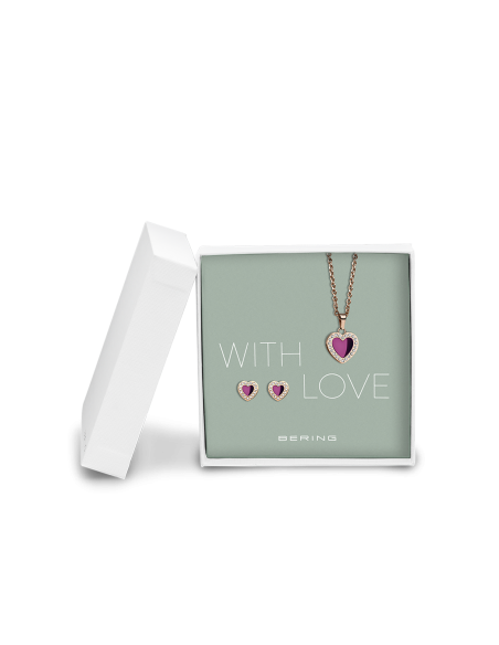 BERING - ARCTIC SYMPHONY ROSA FORGYLDT SÆT BERING - ARCTIC SYMPHONY ROSA FORGYLDT SÆT