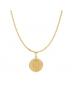 IZABEL CAMILLE - Frida - Halskæde med vedhæng Forgyldt
