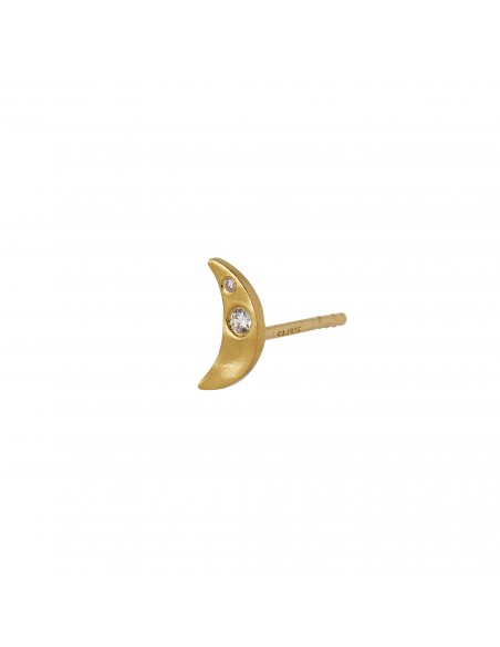 STINE A - PETIT BELLA MOON EARRING GOLD STINE A - PETIT BELLA MOON EARRING GOLD