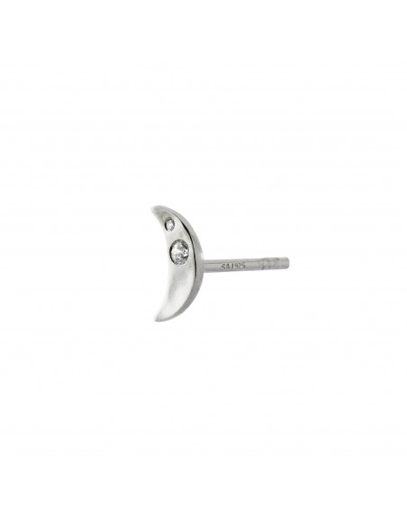 STINE A - PETIT BELLA MOON EARRING SILVER STINE A - PETIT BELLA MOON EARRING SILVER