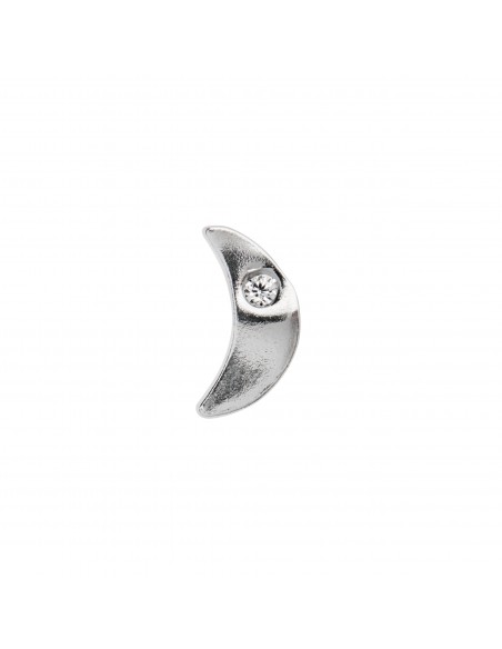 TOUT PETIT BELLA MOON EARRING SILVER