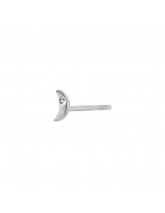 TOUT PETIT BELLA MOON EARRING SILVER 2