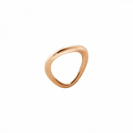 GEORG JENSEN OFFSPRING RING - 18 KT ROSA GULD - STR 48-59