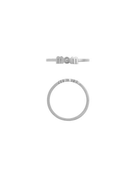 STINE A - WOW MOM RING SILVER STINE A - WOW MOM RING SILVER