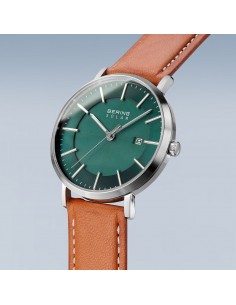 BERING - Solar | børstet sølv | 2