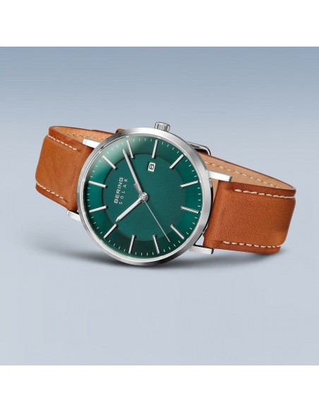 BERING - Solar | børstet sølv |