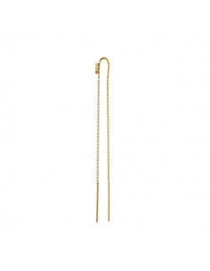 STINE A - THREE DOTS DOUBLE CHAIN EARRING PIECE - CANDY STONES 2