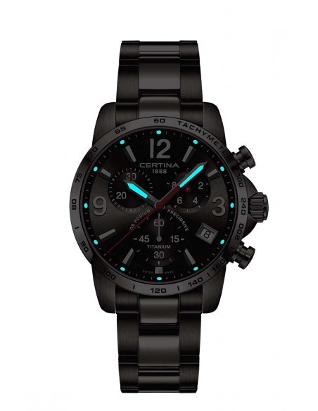 CERTINA - DS PODIUM TITANIUM CHONOGRAPH HERRE UR CERTINA - DS PODIUM TITANIUM CHONOGRAPH HERRE UR