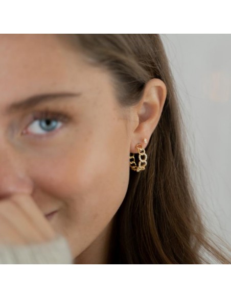 JOANLI NOR - FORGYLDT SØLV ØRESTIKKER 5MM JOANNOR JOANLI NOR - FORGYLDT SØLV ØRESTIKKER 5MM JOANNOR