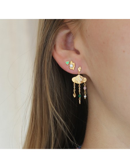 STINE A - PETIT SHELLY PEARL EARRING STINE A - PETIT SHELLY PEARL EARRING