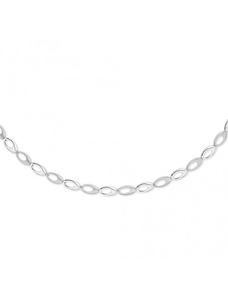 Randers Sølv | Blank & mat halskæde