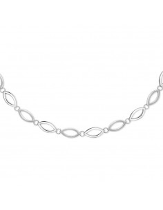 Randers Sølv | Blank & mat halskæde