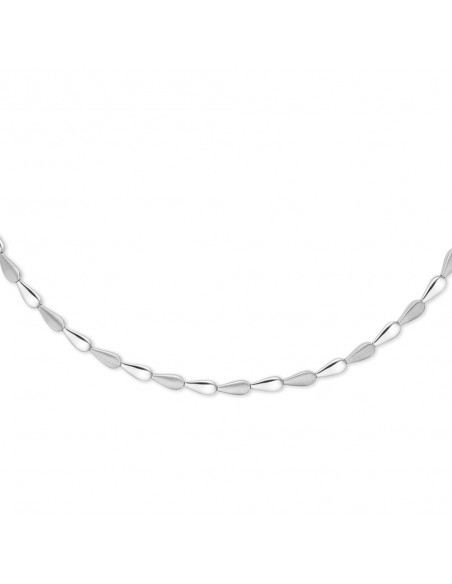 Randers Sølv | Blank & mat halskæde