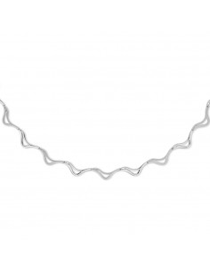 Randers Sølv | Blank & mat halskæde