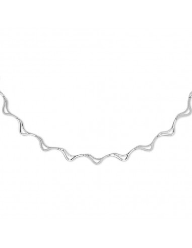 Randers Sølv | Blank & mat halskæde