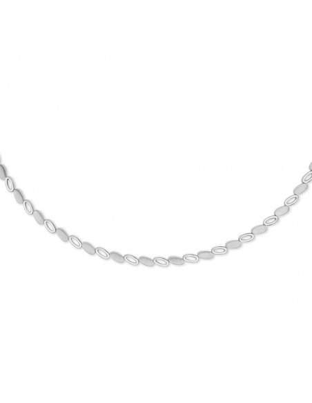 Randers Sølv | Blank & mat halskæde