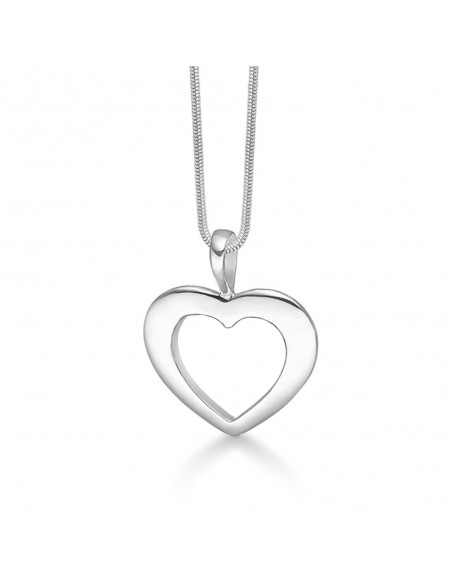 Randers Sølv | Kærligt hjertesmykke