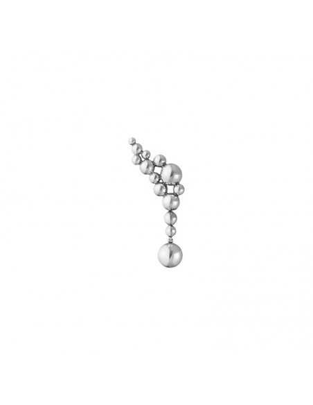 GEORG JENSEN - MOONLIGHT GRAPES EAR CUFF, SINGLE GEORG JENSEN - MOONLIGHT GRAPES EAR CUFF, SINGLE
