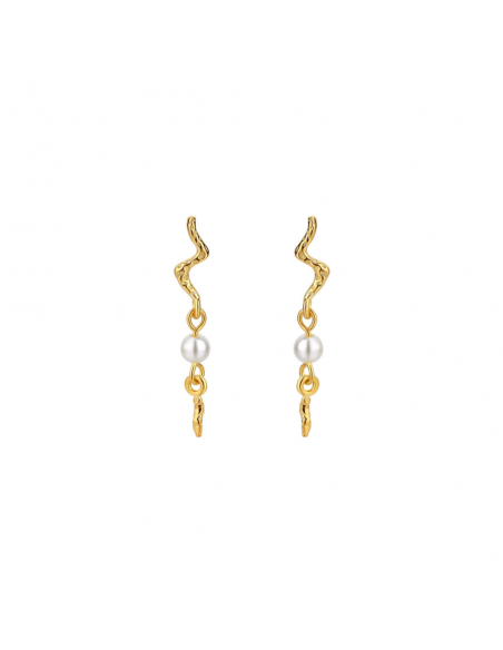 NAVA COPENHAGEN - AQUARIUS EARRINGS - FORGYLDT NAVA COPENHAGEN - AQUARIUS EARRINGS - FORGYLDT