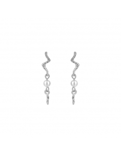 Nava Copenhagen | Aquarius Earrings - Sølv