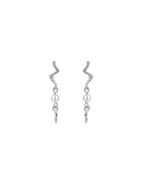 Nava Copenhagen | Aquarius Earrings - Sølv
