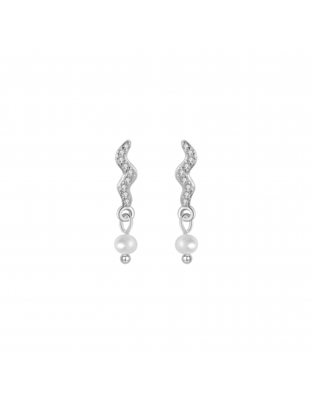 NAVA COPENHAGEN - LEDA EARRINGS - SØLV NAVA COPENHAGEN - LEDA EARRINGS - SØLV