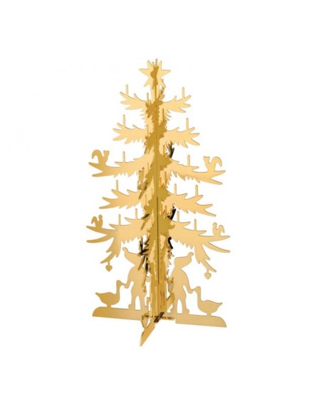 H.C. ANDERSEN JULEPYNT - GRANTRÆET - MELLEM - FORGYLDT 15CM H.C. ANDERSEN JULEPYNT - GRANTRÆET - MELLEM - FORGYLDT 15CM