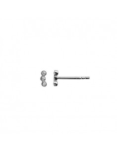 STINE A THREE DOTS EARRING SILVER