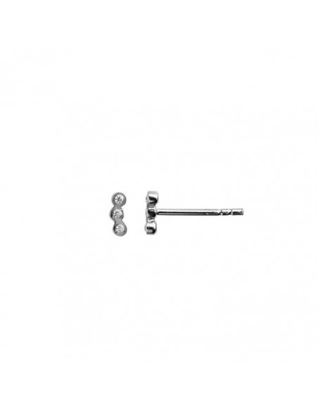 STINE A THREE DOTS EARRING SILVER STINE A THREE DOTS EARRING SILVER