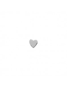 STINE A - PETIT LOVE HEART EARRING SILVER