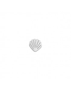 STINE A - PETIT SHELL EARRING SILVER