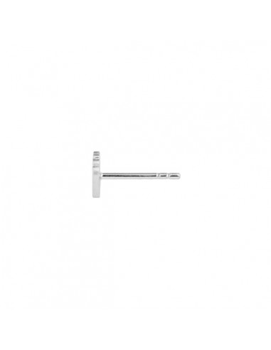 STINE A - PETIT SHELL EARRING SILVER