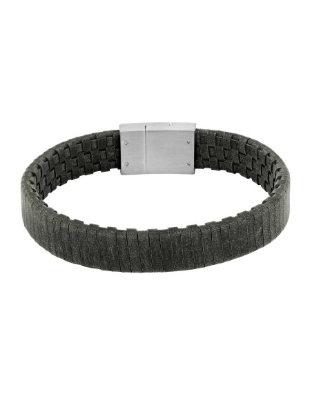SON OF NOA | Armbånd grå kalveskind 21cm 12mm SON OF NOA | Armbånd grå kalveskind 21cm 12mm