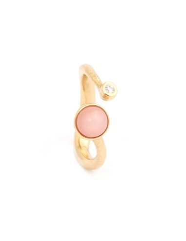 PER BORUP | OPHELIA RING M. PINK OPAL
