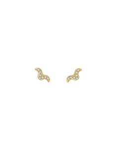 Nava Copenhagen | Norma Petite Studs - Forgyldt