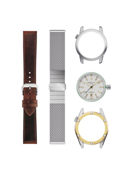 CERTINA | DS+ Powermatic Sæt (Læder + Mesh) CERTINA | DS+ Powermatic Sæt (Læder + Mesh)