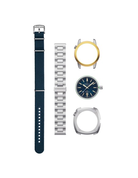 CERTINA | DS+ Powermatic Sæt (Lænke + Blå rem) CERTINA | DS+ Powermatic Sæt (Lænke + Blå rem)