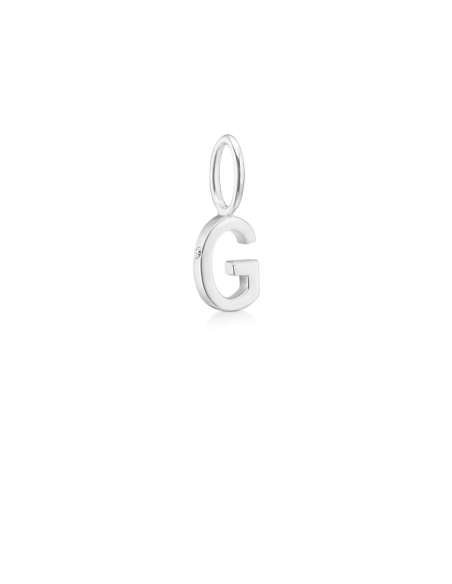 RO COPENHAGEN - My G vedhæng - 18kt Hvidguld