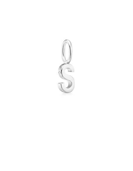 Ro Copenhagen | My S vedhæng 18kt Hvidguld