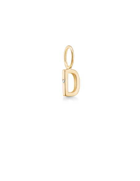 RO COPENHAGEN - My D vedhæng - 18kt Rødguld