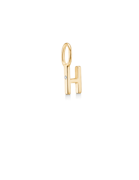 RO COPENHAGEN - My H vedhæng - 18kt Rødguld