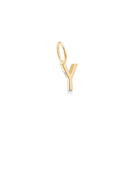 RO COPENHAGEN - My Y vedhæng - 18kt Rødguld