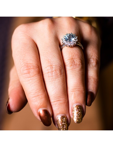 Uffe Frederiksen | Rosetring med diamanter