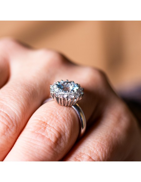 Uffe Frederiksen | Rosetring med diamanter