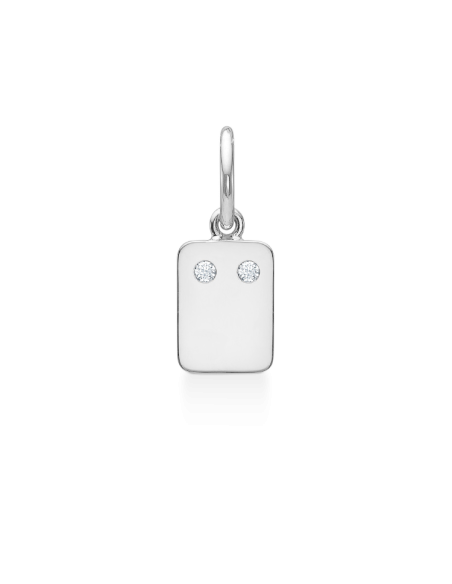 RO COPENHAGEN - My Secret C vedhæng - 18kt Hvidguld