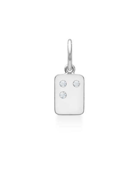 Ro Copenhagen | My Secret F vedhæng 18kt Hvidguld