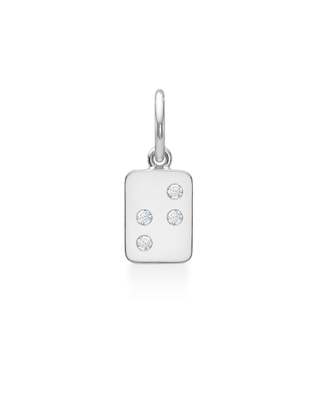 RO COPENHAGEN - My Secret T vedhæng - 18kt Hvidguld