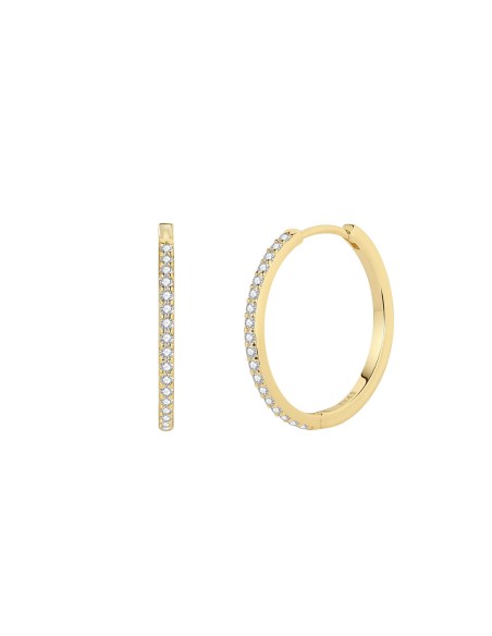 Nava Copenhagen | Aquila Øreringe M - Forgyldt